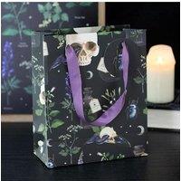 KDMD 23cm Venom & Vines Print Gift Bag in Black