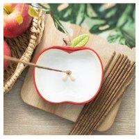KDMD Apple Incense Holder in White