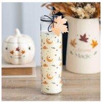 KDMD Autumn Magic Pumpkin Spice Tube Candle in White