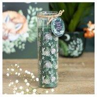 KDMD Forest Rain Tube Candle in Teal
