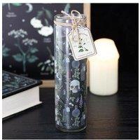 KDMD Poisonous Plants Deadly Nightshade Tube Candle in Black