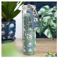 KDMD Pond Print Oriental Jasmine Tube Candle in Green