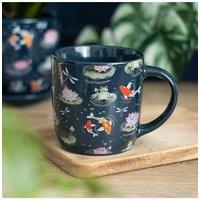 KDMD Pond Print Mug in Teal