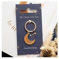 KDMD Autumn Magic Moon Keyring in Orange