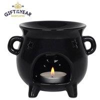 KDMD Cauldron Oil Burner in Black