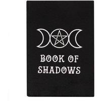 KDMD Book of Shadows Velvet A5 Notebook in Black