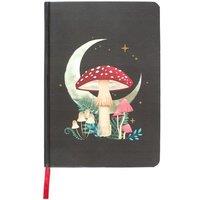 KDMD Forest Mushroom A5 Notebook in Black