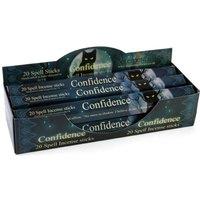 KDMD Set of 6 Packets of Confidence Spell Incense Sticks in Blue