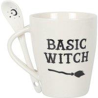 KDMD Basic Witch Mug & Spoon Set in Cream