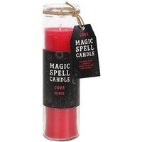KDMD Rose 'Love' Spell Tube Candle in Red