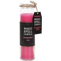 KDMD Floral 'Friendship' Spell Tube Candle in Pink