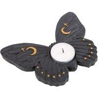 KDMD Black Moth Tealight Candle Holder