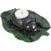 KDMD Beetle Tealight Candle Holder in Black