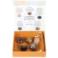 KDMD Capricorn Crystal Tumblestone Set in Pink