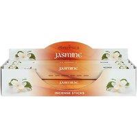 KDMD Set of 6 Packets of Elements Jasmine Incense Sticks in Orange