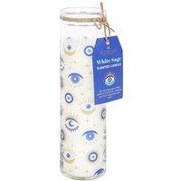 KDMD All Seeing Eye White Sage Tube Candle