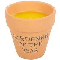KDMD Gardener of the Year Citronella Candle in Brown