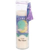 KDMD The Moon Violet Tube Candle in Cream