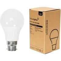 ValueLights B22 Pack of 4 6W Standard Cool White LED Bulbs