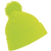 Result Pom Pom Beanie in Yellow