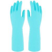 Marigold Bathroom Gloves in Blue | Size: Medium
