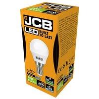 JCB LED Golf 520lm Opal 6w Light Bulb E14 6500k in White