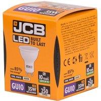 JCB LED GU10 3w Light Bulb Cap 250lm 4000k Cool White