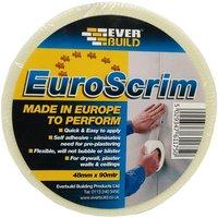 Everbuild EuroScrim Plasterboard Joining Tape in Clear