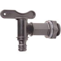 ALM Water Butt Tap in Black