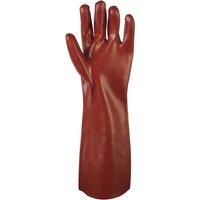 Glenwear Waterproof Gauntlet Gloves in Red | Size: XL