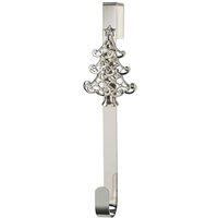 Garden Greatness Christmas Tree Door Wreath Hanger in Silver | Size: 1 Pack