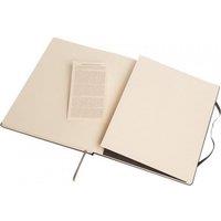Moleskine Classic XL Hard Cover Ruled Notebook in Black