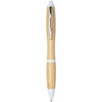 Bullet Nash Bamboo Ballpoint Pen in Natural