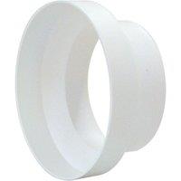 Manrose Reducer For Round Pipe Ducting in White