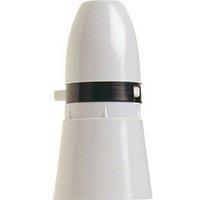 Dencon 1 2 Switched Long Skirt Lamp Holder White