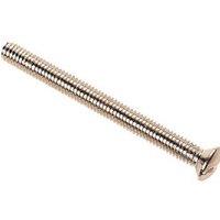 Dencon Flat Head Screws Pack of 2 in Silver
