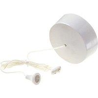 Dencon 6A 2 Way Ceiling Switch to BS3676 BSEN60669 in White