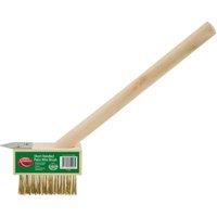 Ambassador Short Handled Weed Brush in Brown