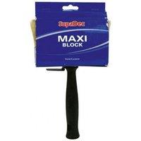 SupaDec MAXI Block Brush in Black