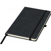 Bullet Atlana Leather Pieces A5 Notebook in Black