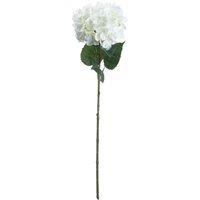 Hill Interiors Artificial Single Stem Hydrangea in White