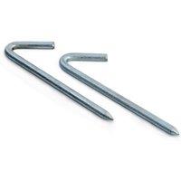 Precision Steel Net Pegs (Pack Of 20) in Dark Grey