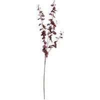 Hill Interiors Orchid Spray Artificial Flower in Burgundy