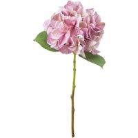 Hill Interiors Shabby Hydrangea Artificial Flower in Pink
