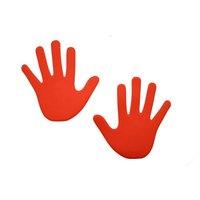 Pre-Sport Hand Floor Marker (Pack Of 6) in Red