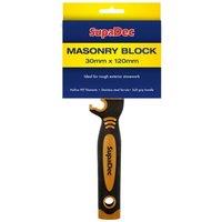 SupaDec Masonry Paint Brush in Black