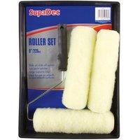 SupaDec Paint Roller Set in Yellow
