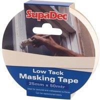 SupaDec Low Tack Masking Tape in Cream