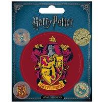 Harry Potter Vinyl Gryffindor Sticker (Pack of 5)