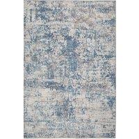 Kukoon 60x110cm Blue Abstract Washable Indoor Doormat Front Door Entrance Rug | Size: 60 cm x 110 cm
